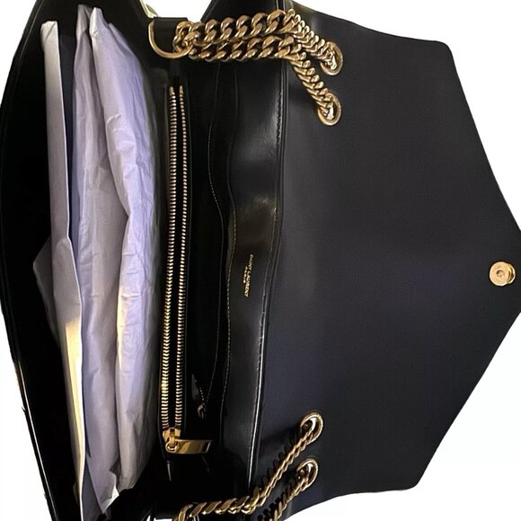NWT!!! Large Saint Laurent Loulou Black with Gold Hardware - Picture 7 of 10